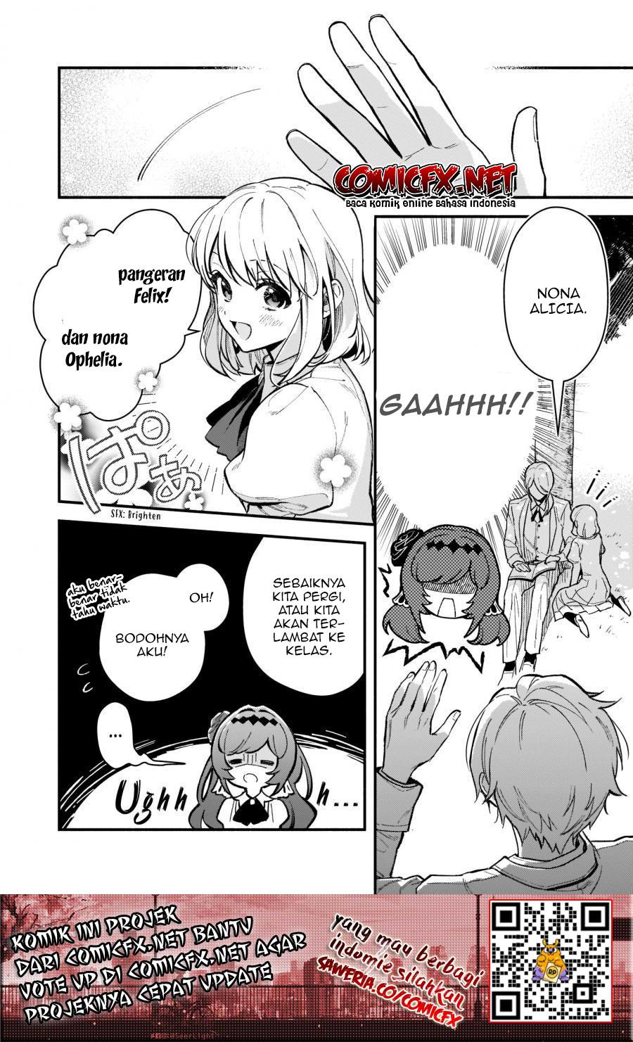 Akuyaku Reijou Route ga Nai Nante, Dare ga Itta no? Chapter 07.2 Gambar 6