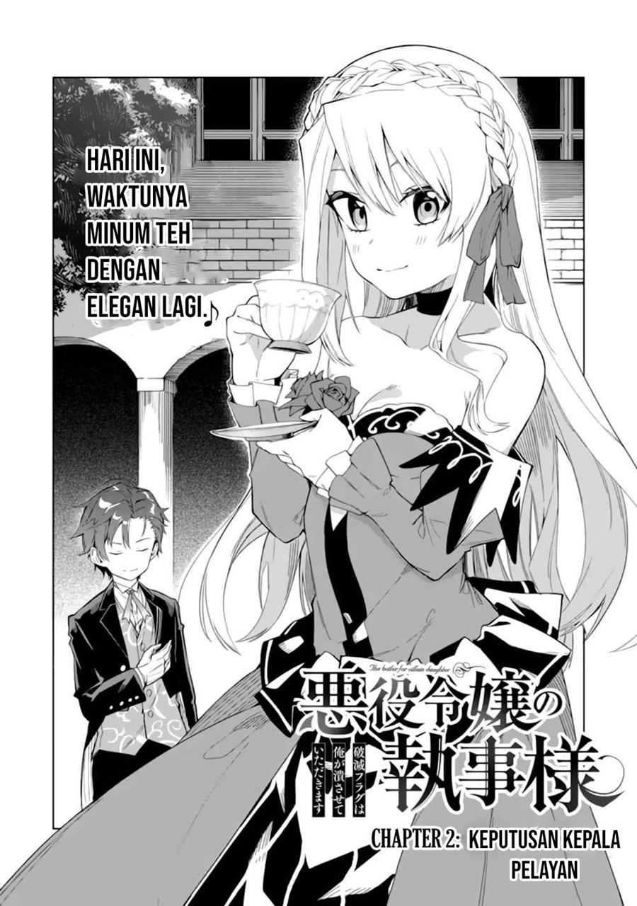 Akuyaku Reijou no Shitsuji-sama Hametsu Flag wa Ore ga Tsubusasete itadakimasu Chapter 2.1 Gambar 3