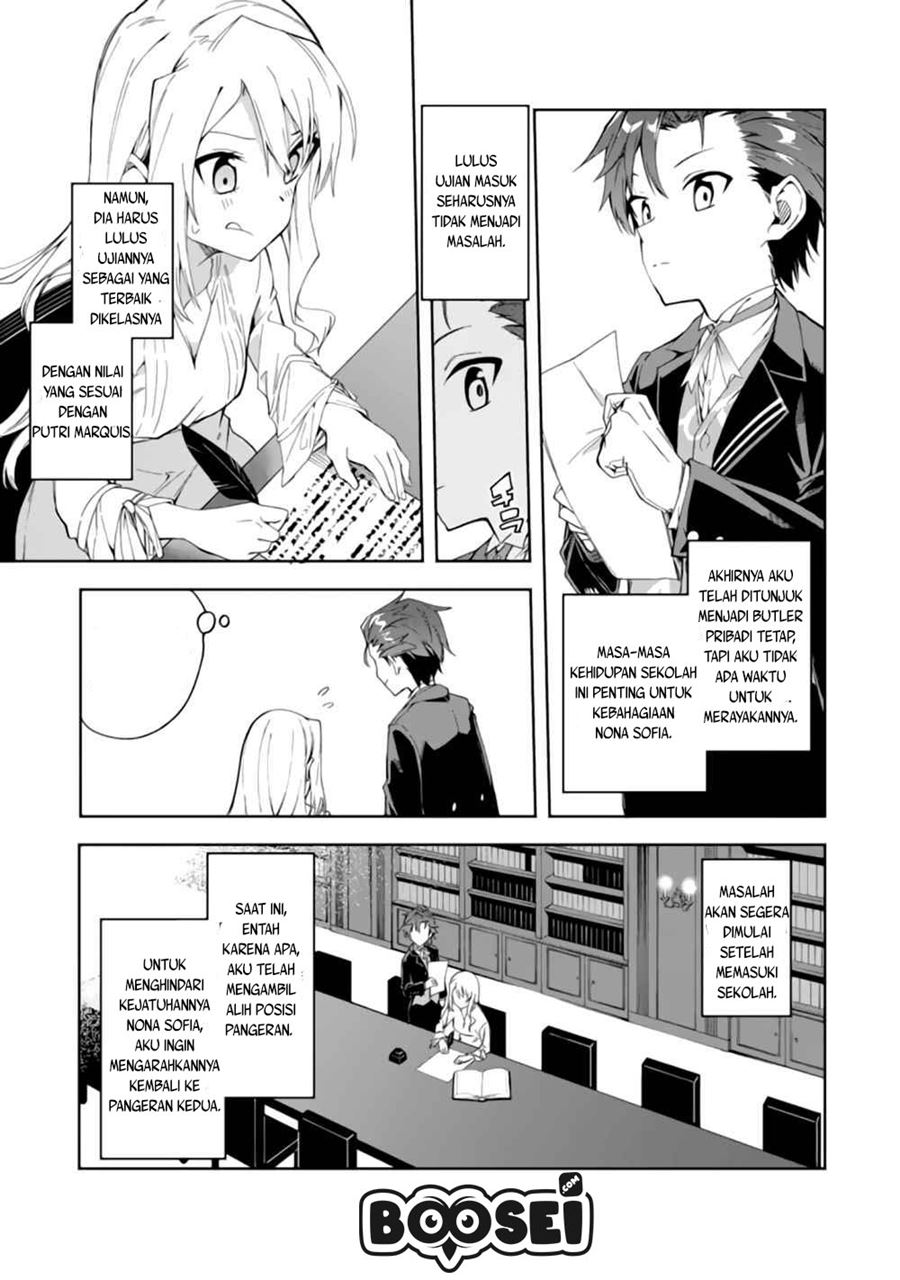 Akuyaku Reijou no Shitsuji-sama Hametsu Flag wa Ore ga Tsubusasete itadakimasu Chapter 2.1 Gambar 19