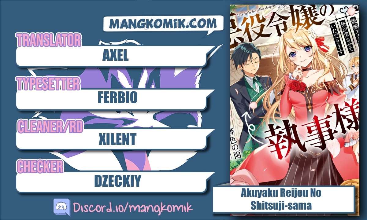Akuyaku Reijou no Shitsuji-sama Hametsu Flag wa Ore ga Tsubusasete itadakimasu Chapter 21 Gambar 1