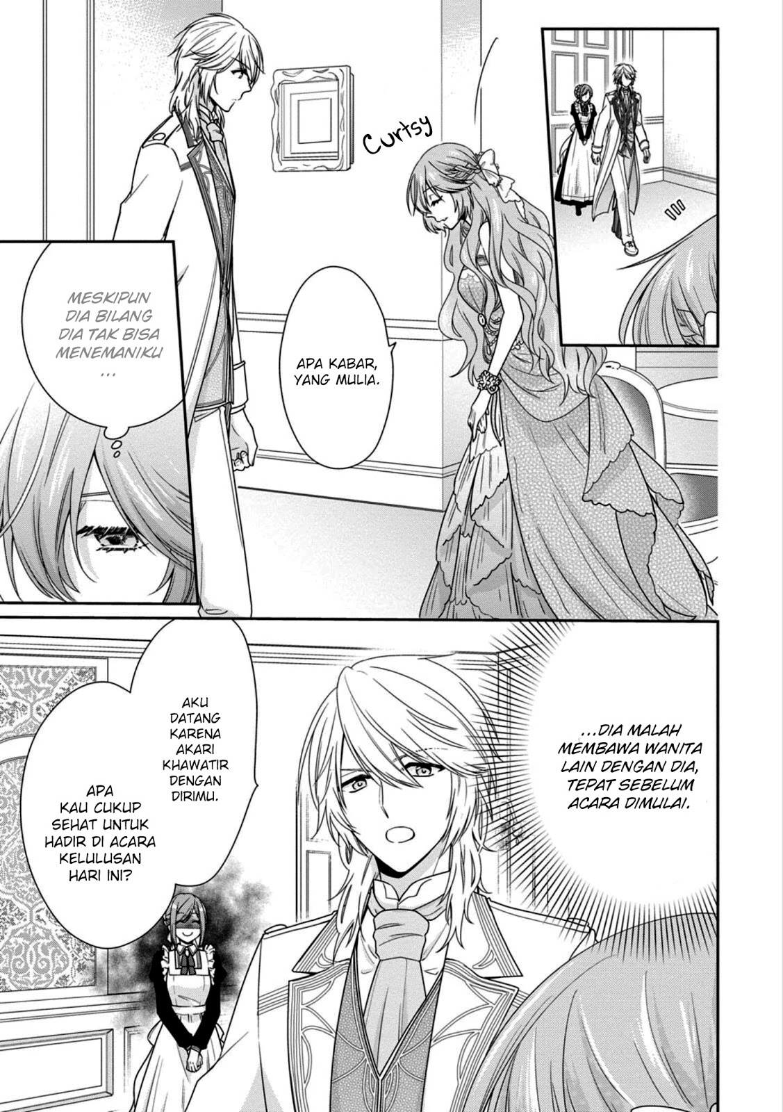 Akuyaku Reijou wa Ringoku no Outaishi ni Dekiai Sareru Chapter 02 Gambar 11