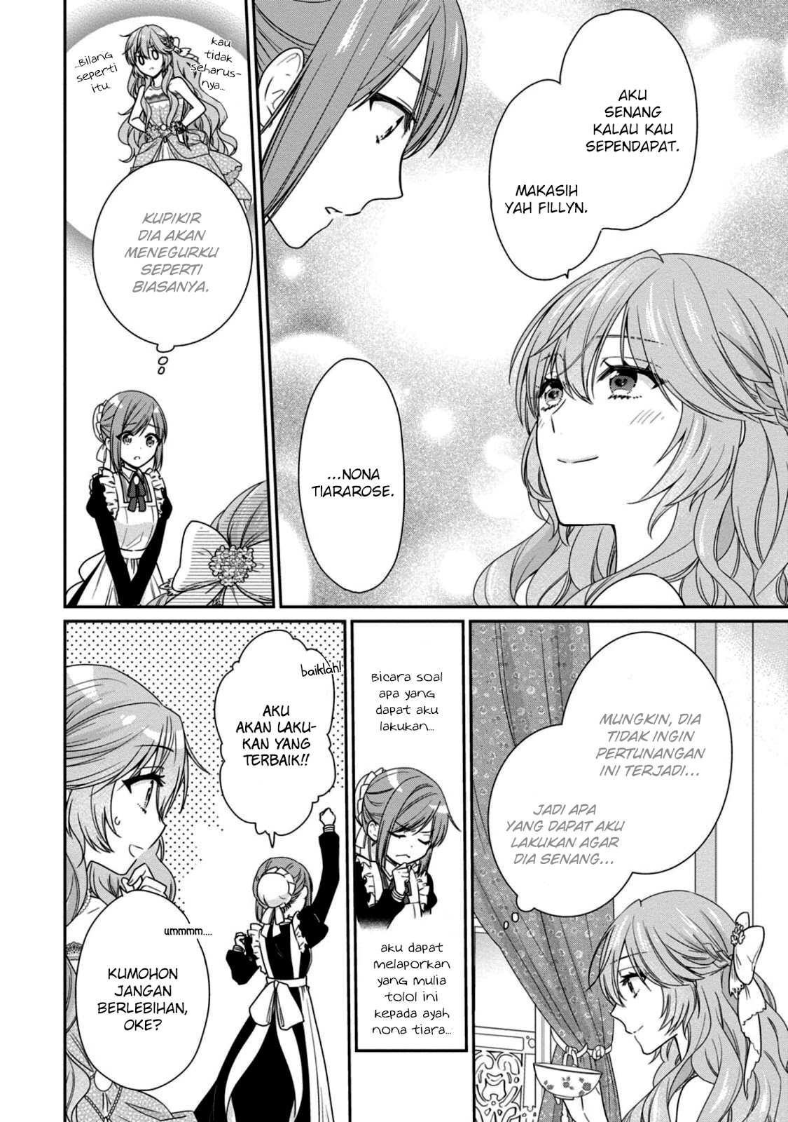 Akuyaku Reijou wa Ringoku no Outaishi ni Dekiai Sareru Chapter 02 Gambar 16
