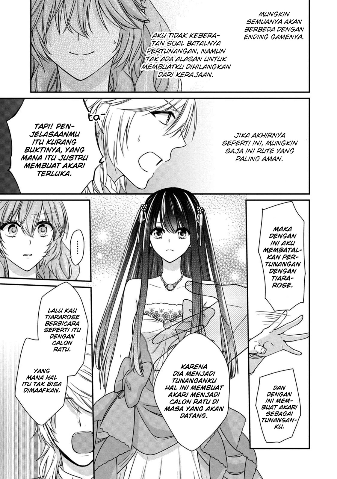 Akuyaku Reijou wa Ringoku no Outaishi ni Dekiai Sareru Chapter 02 Gambar 29