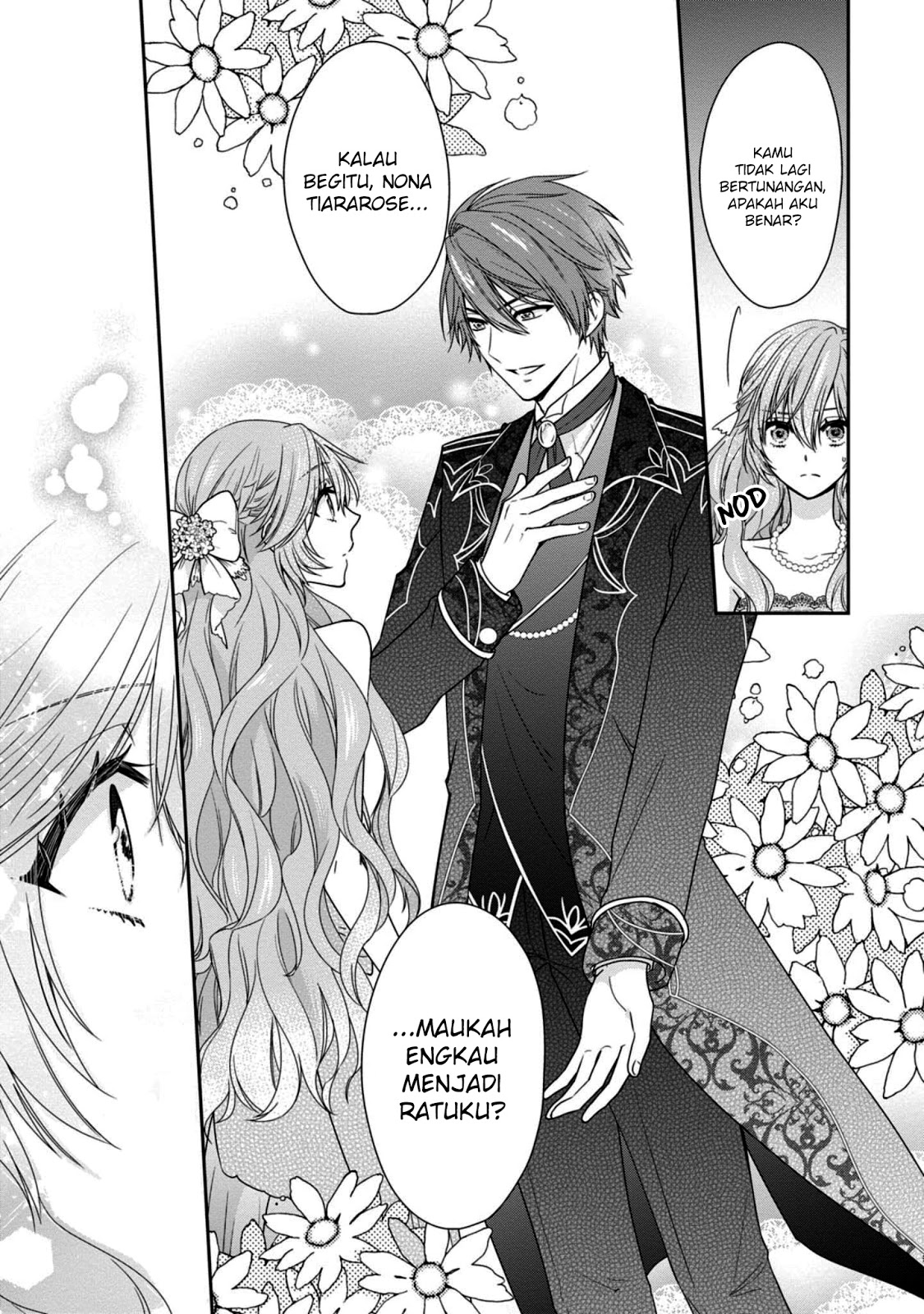 Akuyaku Reijou wa Ringoku no Outaishi ni Dekiai Sareru Chapter 02 Gambar 33