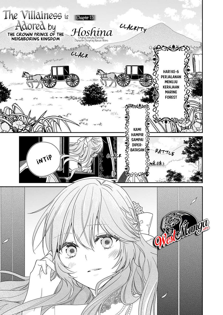 Akuyaku Reijou wa Ringoku no Outaishi ni Dekiai Sareru Chapter 13 Gambar 3