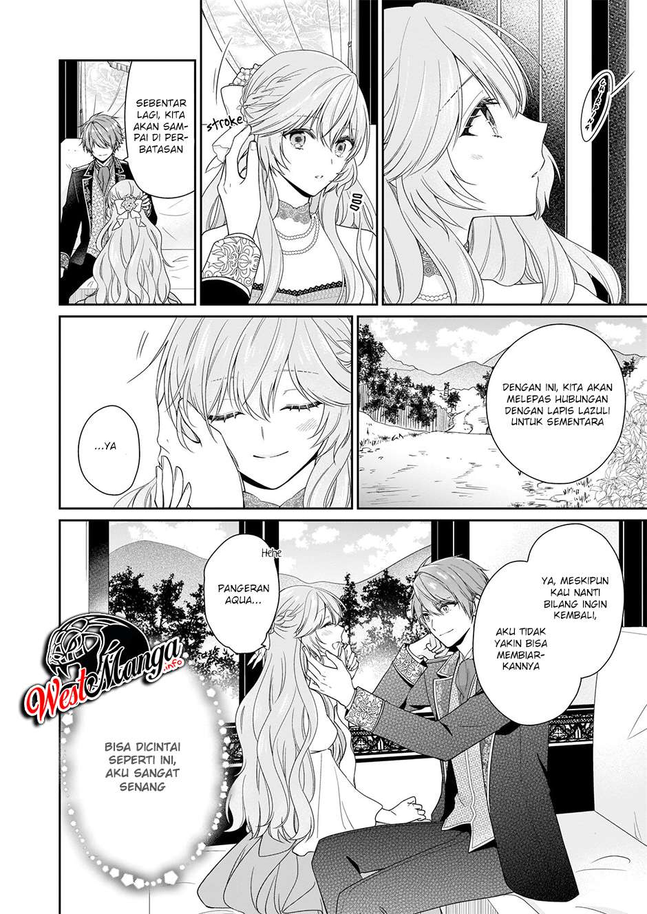 Akuyaku Reijou wa Ringoku no Outaishi ni Dekiai Sareru Chapter 13 Gambar 8