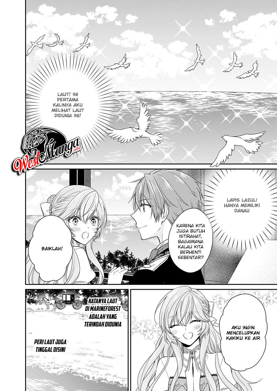 Akuyaku Reijou wa Ringoku no Outaishi ni Dekiai Sareru Chapter 13 Gambar 14