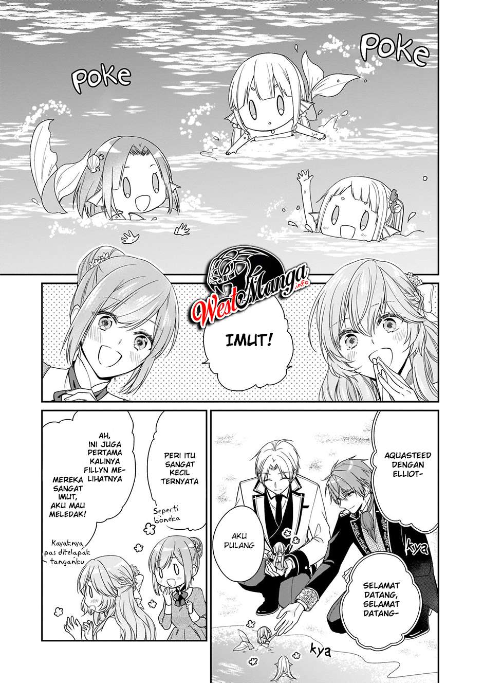 Akuyaku Reijou wa Ringoku no Outaishi ni Dekiai Sareru Chapter 13 Gambar 17