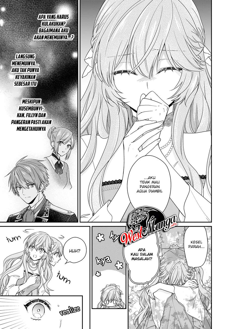 Akuyaku Reijou wa Ringoku no Outaishi ni Dekiai Sareru Chapter 13 Gambar 32