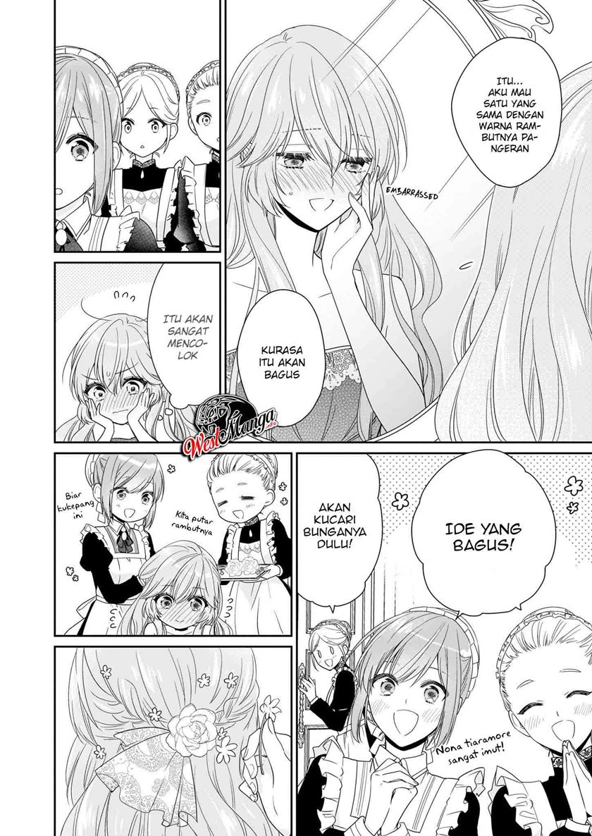 Akuyaku Reijou wa Ringoku no Outaishi ni Dekiai Sareru Chapter 14 Gambar 16