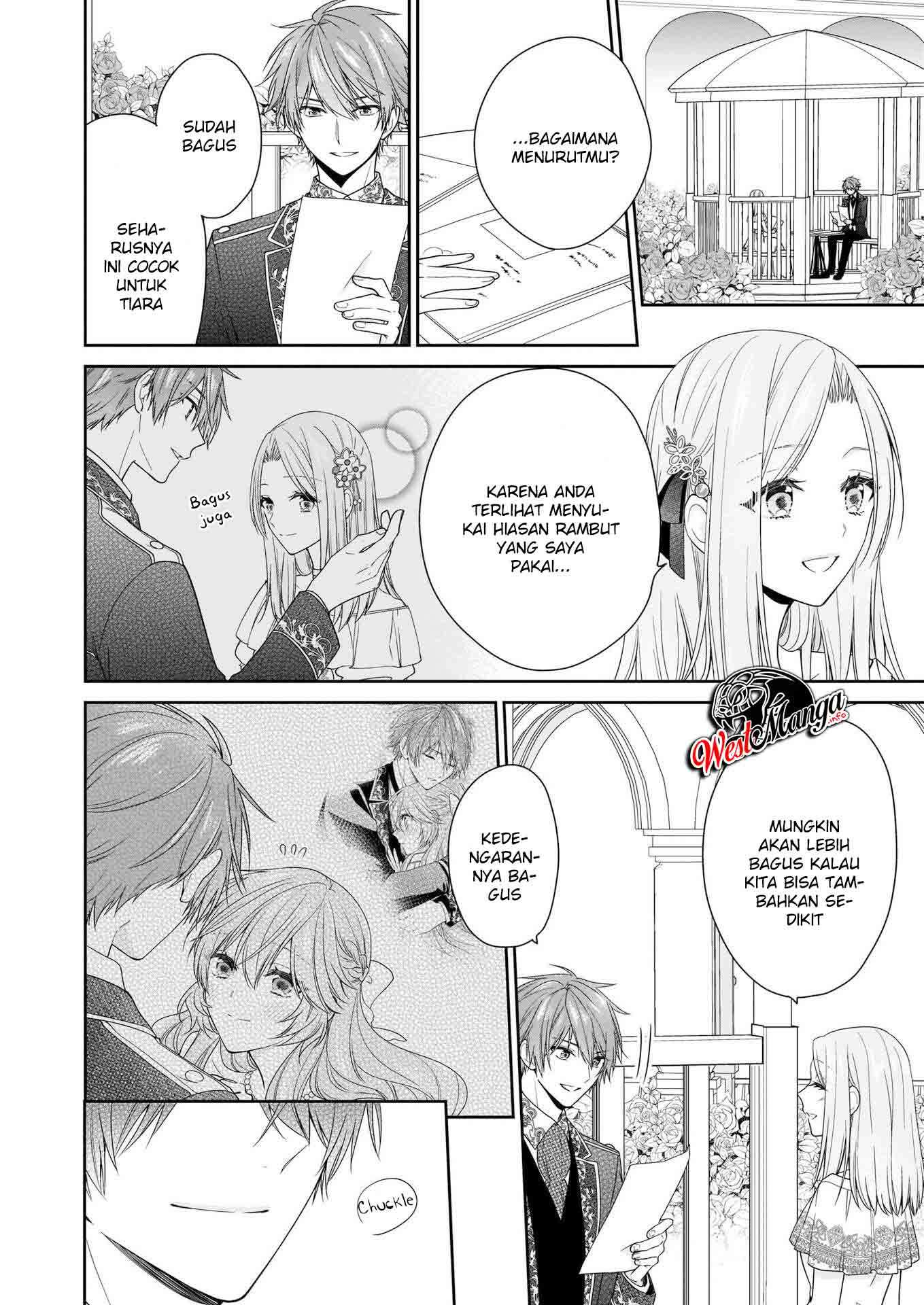 Akuyaku Reijou wa Ringoku no Outaishi ni Dekiai Sareru Chapter 16 Gambar 4