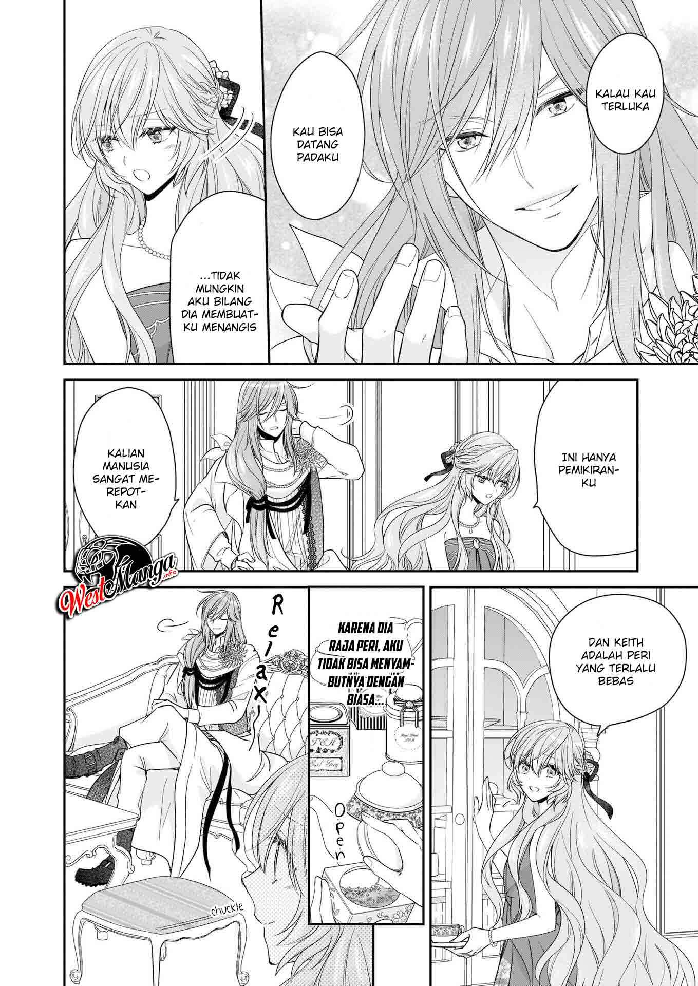 Akuyaku Reijou wa Ringoku no Outaishi ni Dekiai Sareru Chapter 18 Gambar 28