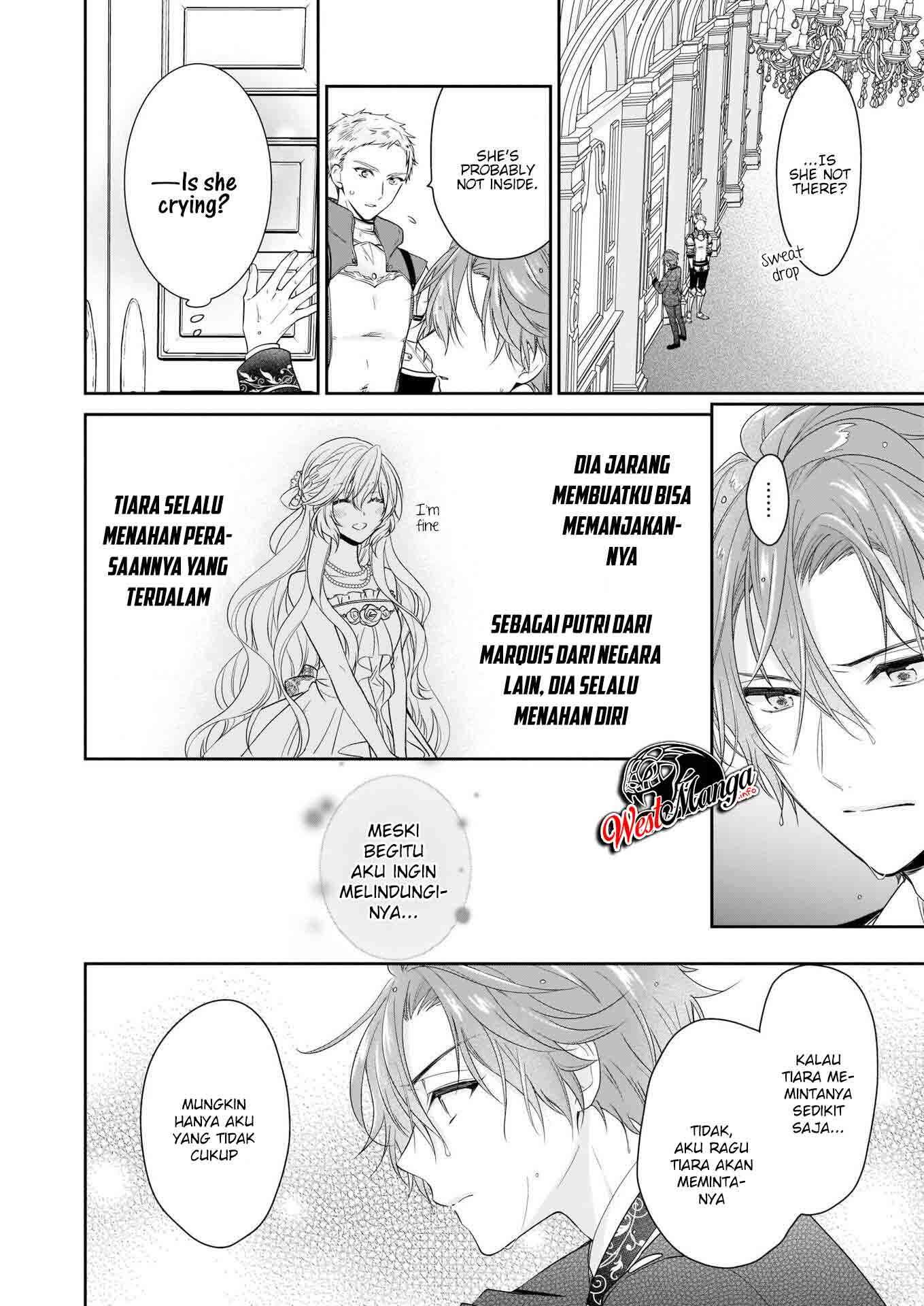 Akuyaku Reijou wa Ringoku no Outaishi ni Dekiai Sareru Chapter 18 Gambar 32