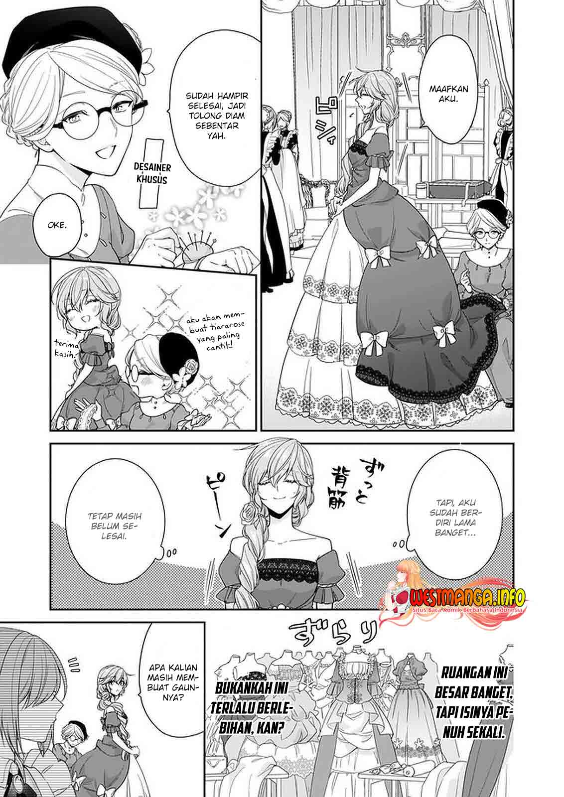 Akuyaku Reijou wa Ringoku no Outaishi ni Dekiai Sareru Chapter 25 Gambar 6