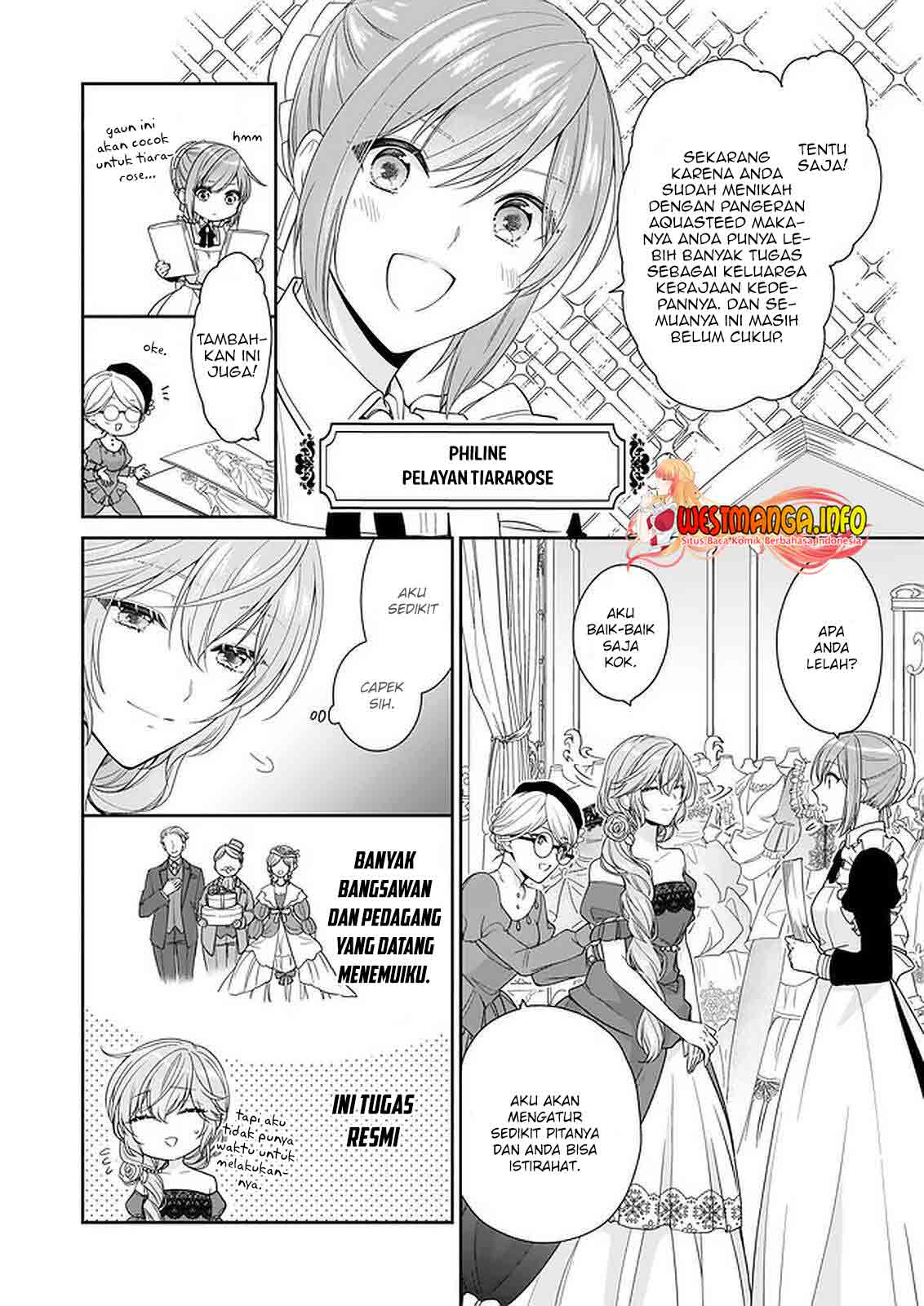 Akuyaku Reijou wa Ringoku no Outaishi ni Dekiai Sareru Chapter 25 Gambar 7