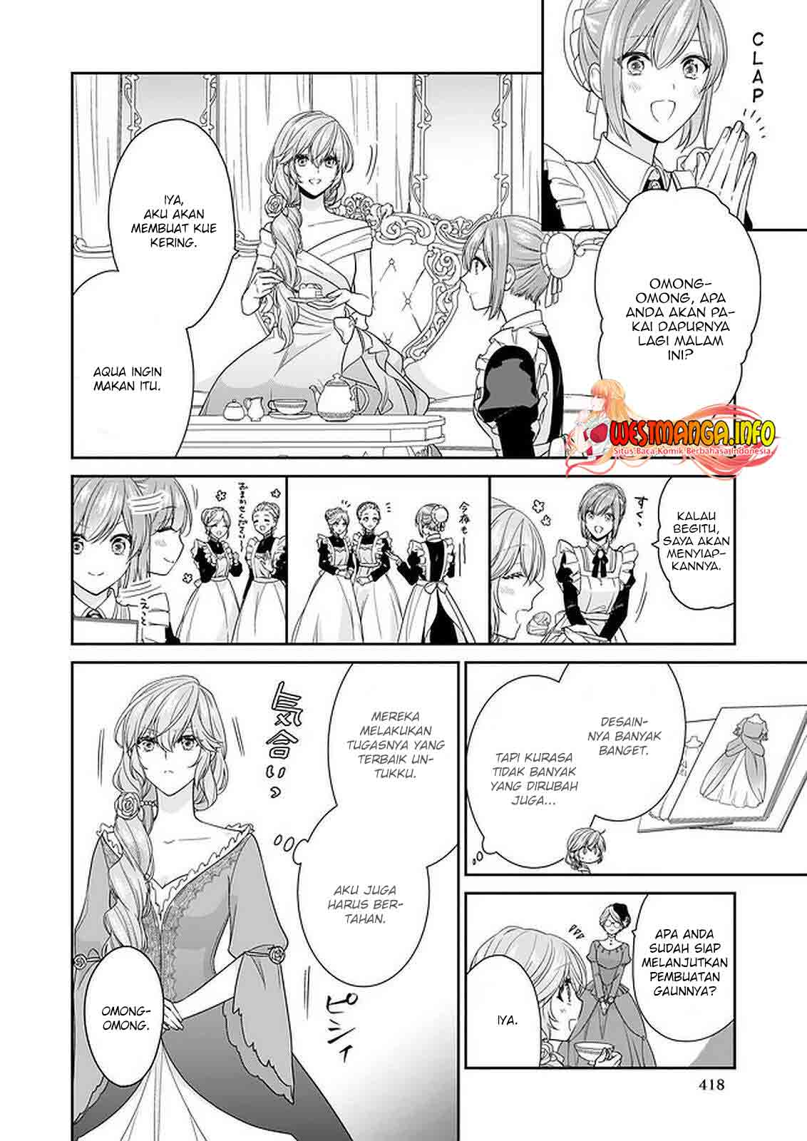 Akuyaku Reijou wa Ringoku no Outaishi ni Dekiai Sareru Chapter 25 Gambar 11