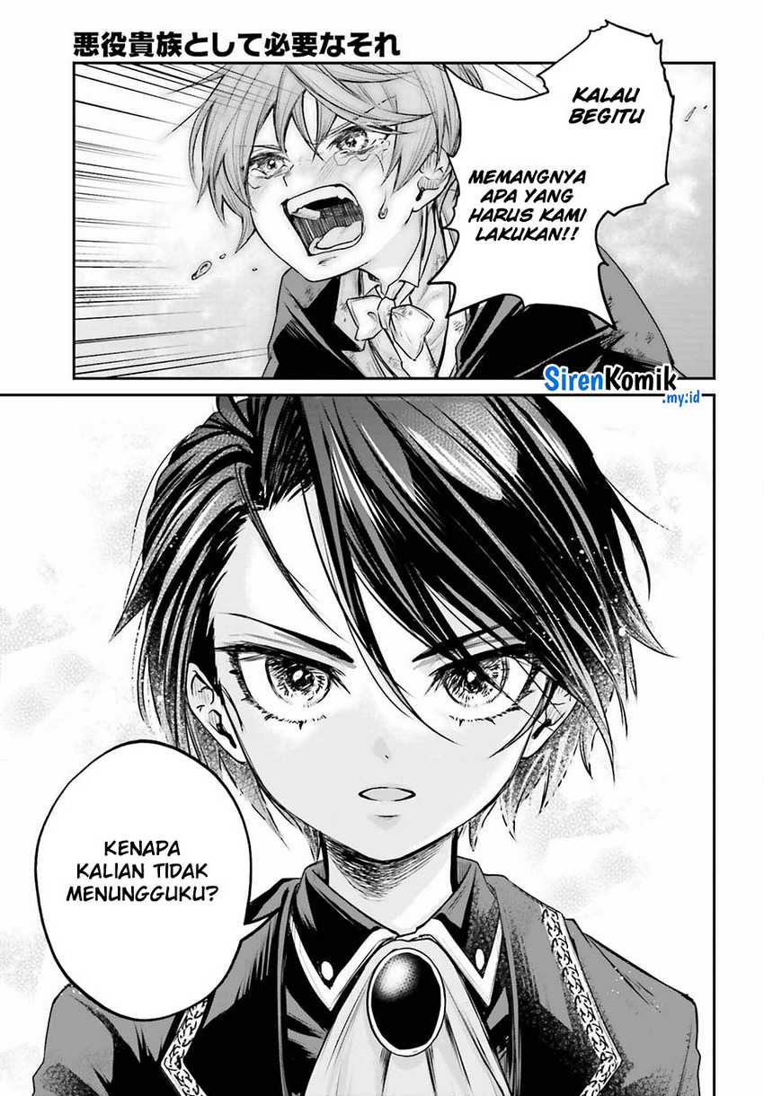 Akuyaku Kizoku to shite Hitsuyou na Sore Chapter 01 Gambar 51