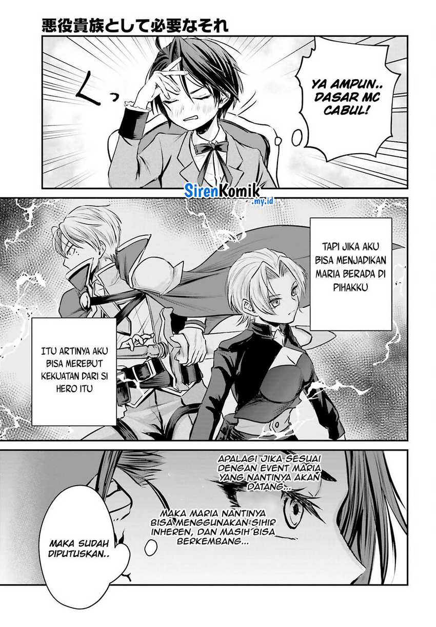 Akuyaku Kizoku to shite Hitsuyou na Sore Chapter 03 Gambar 14