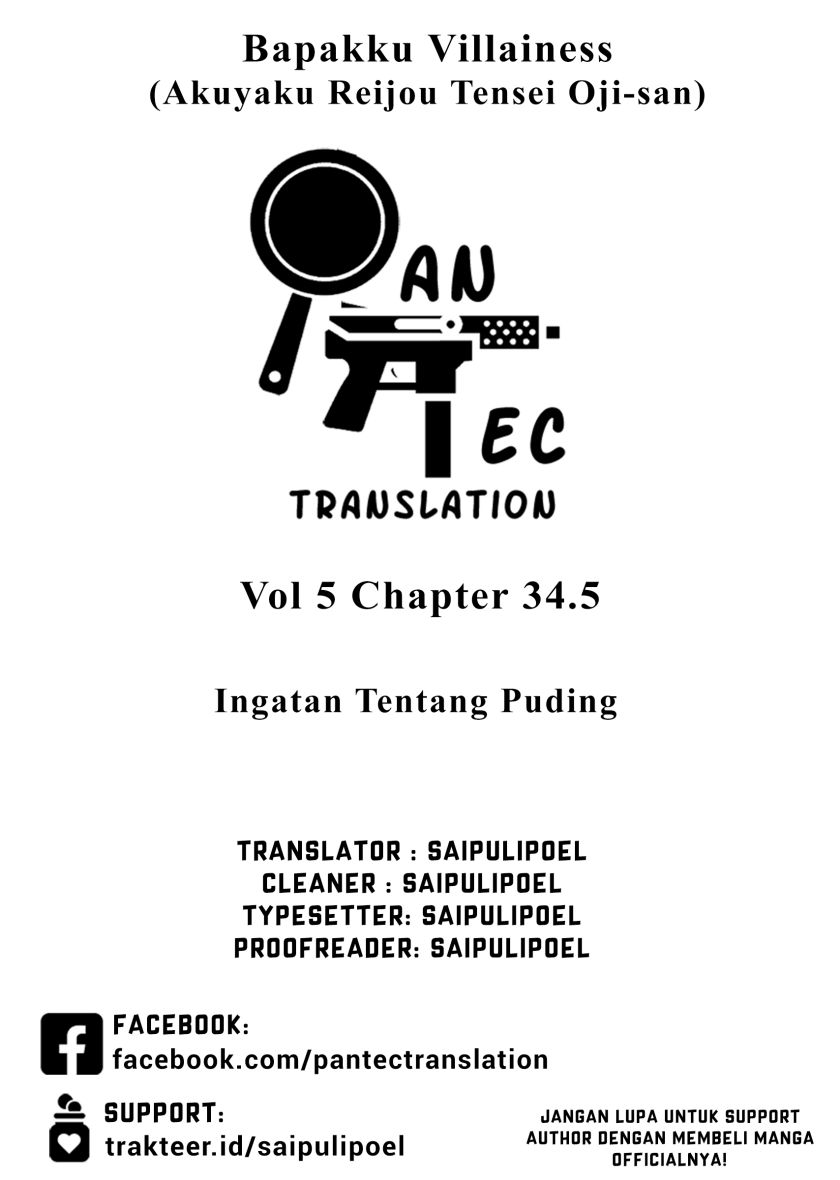 Akuyaku Reijou Tensei Oji-san Chapter 34.5 Gambar 1