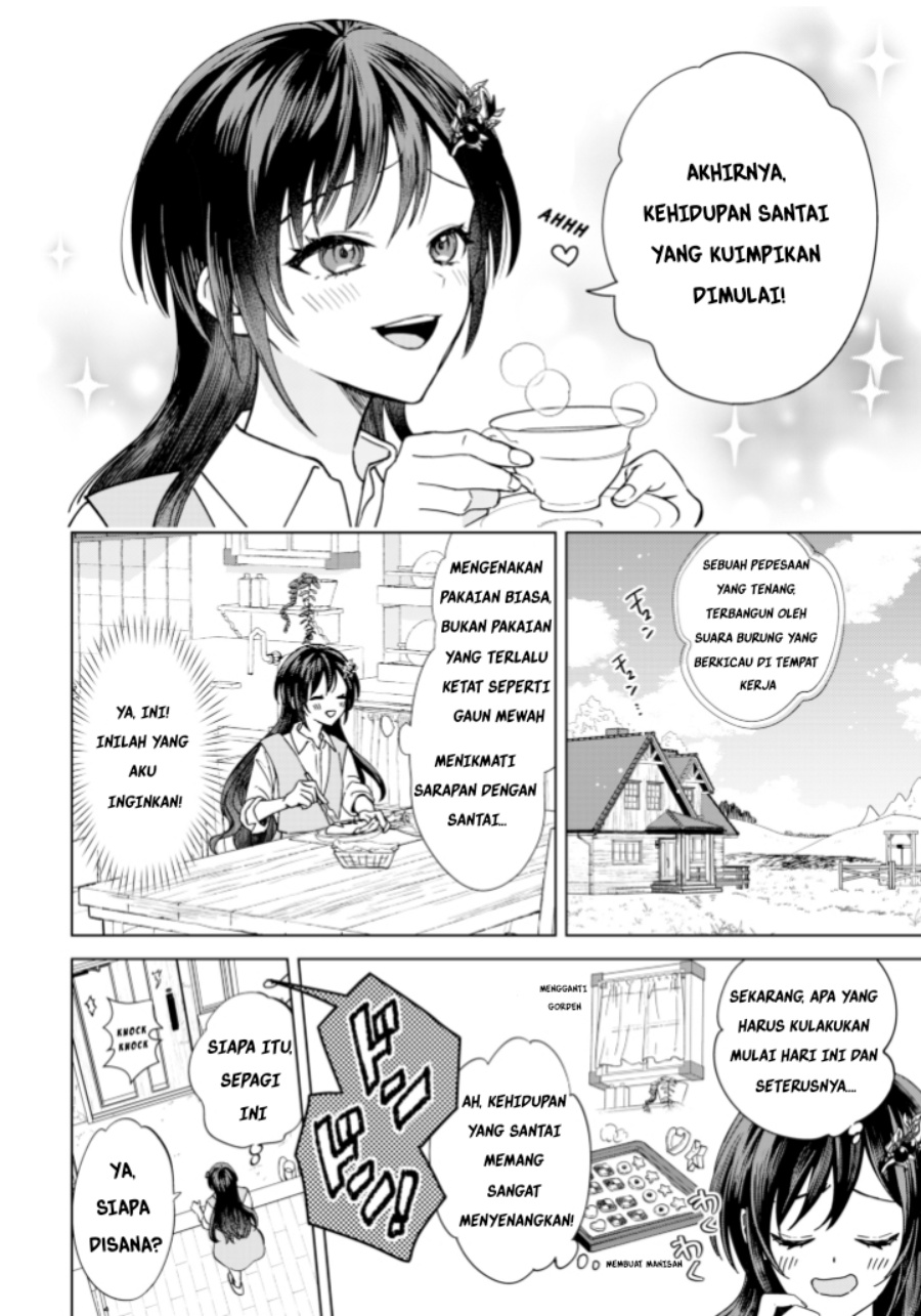 Akuyaku Reijou wa Slow Life o Enjoy Shitai!: Yatto Kon’yaku Hakisareta no ni, Daini Ouji ga Meccha Stalker Shitekurun desu kedo Chapter 03 Gambar 2