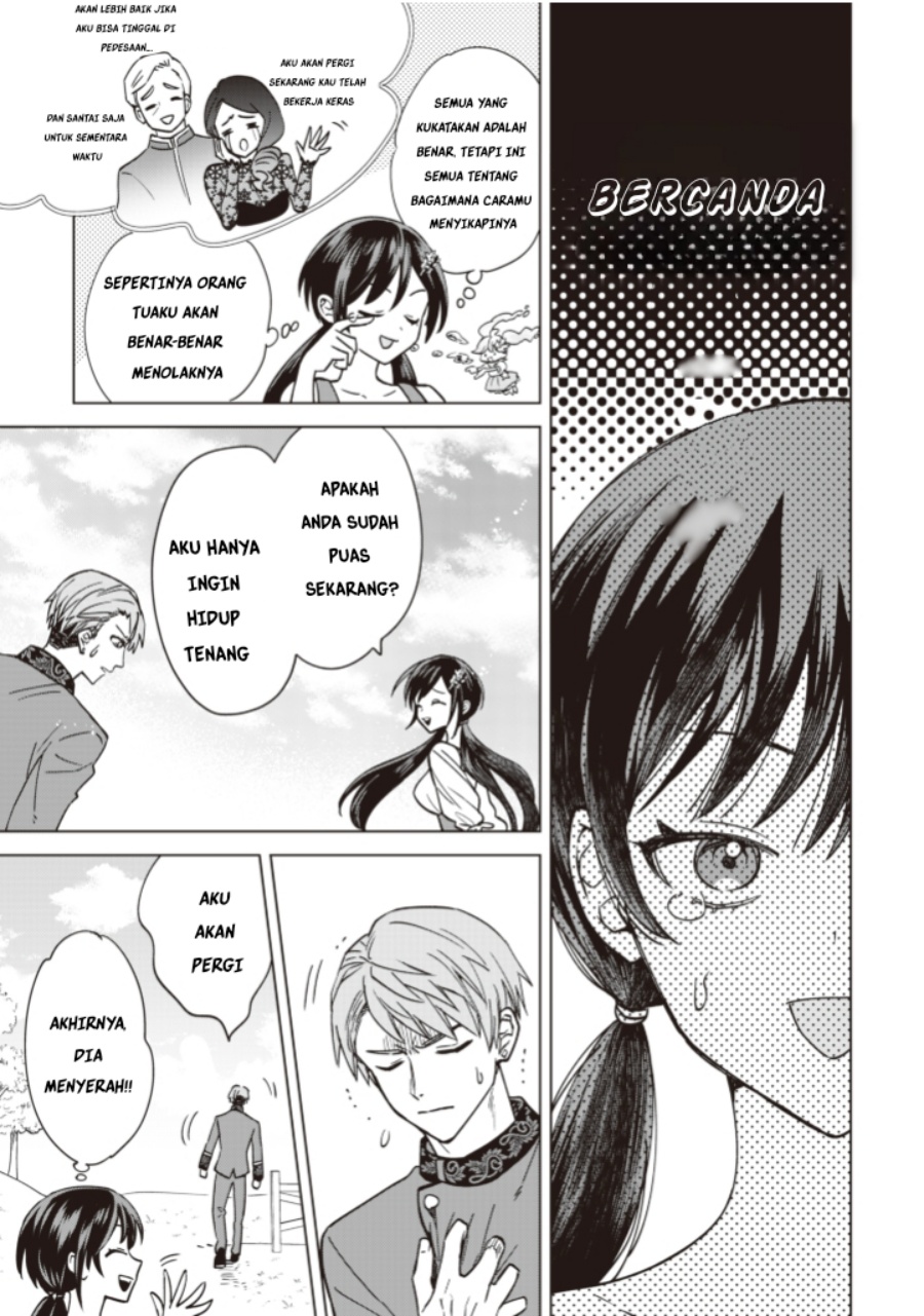 Akuyaku Reijou wa Slow Life o Enjoy Shitai!: Yatto Kon’yaku Hakisareta no ni, Daini Ouji ga Meccha Stalker Shitekurun desu kedo Chapter 03 Gambar 21