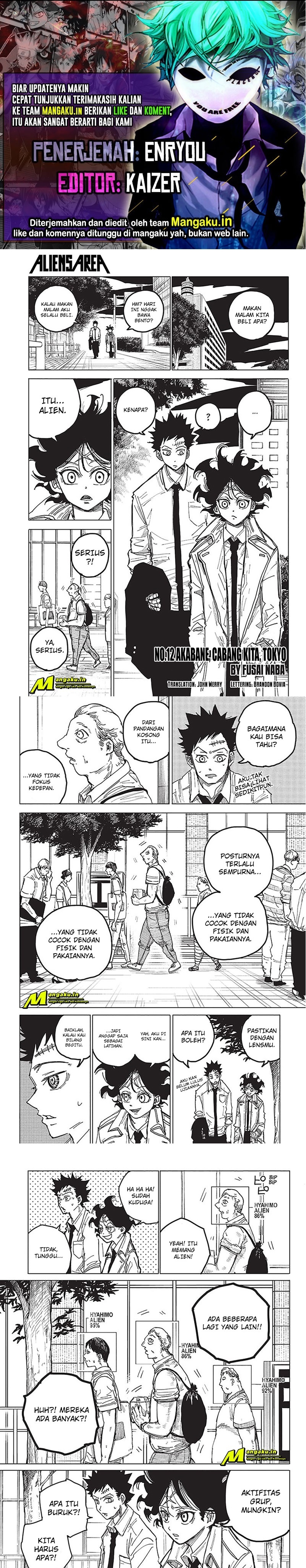 Aliens Area Chapter 12 Gambar 1