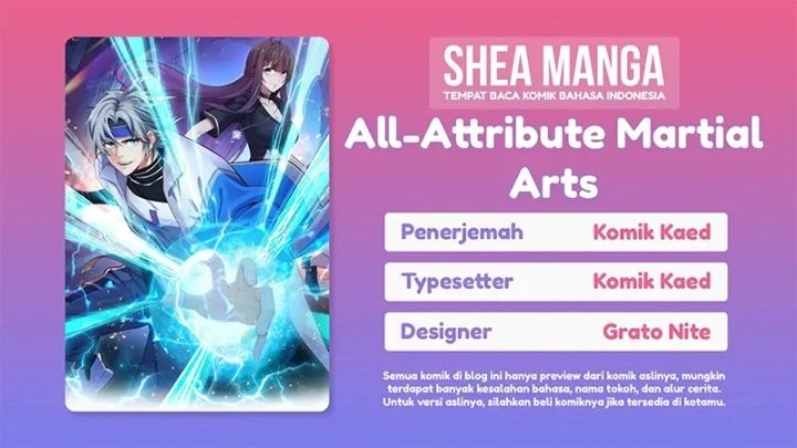 All Attributes Martial Arts Chapter 01 Gambar 1
