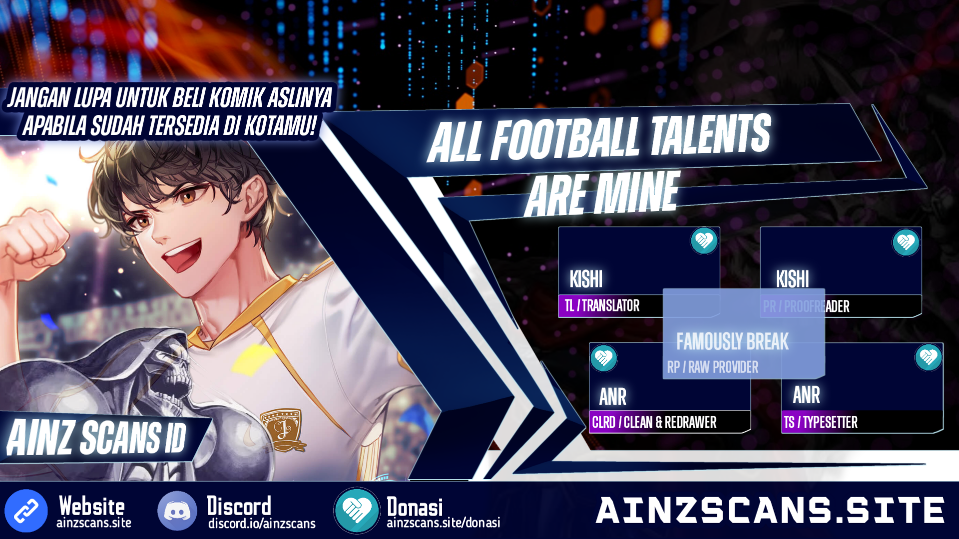 All Football Talents Are Mine (All Soccer) Chapter 10 Gambar 1