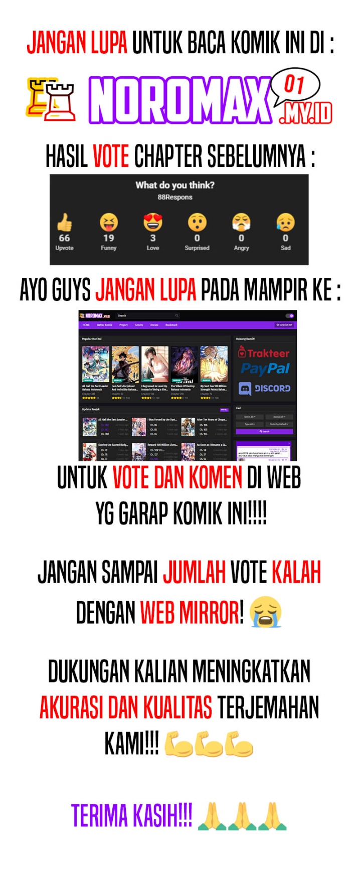 All Hail the Sect Leaders Chapter 450 Gambar 3