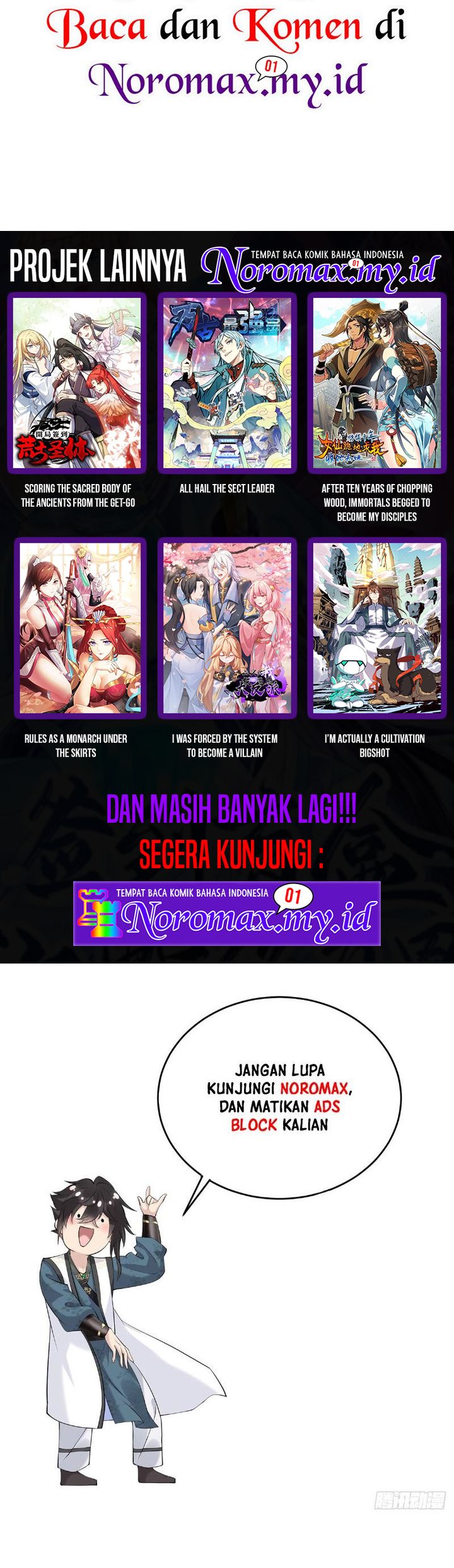 All Hail the Sect Leaders Chapter 461 Gambar 22