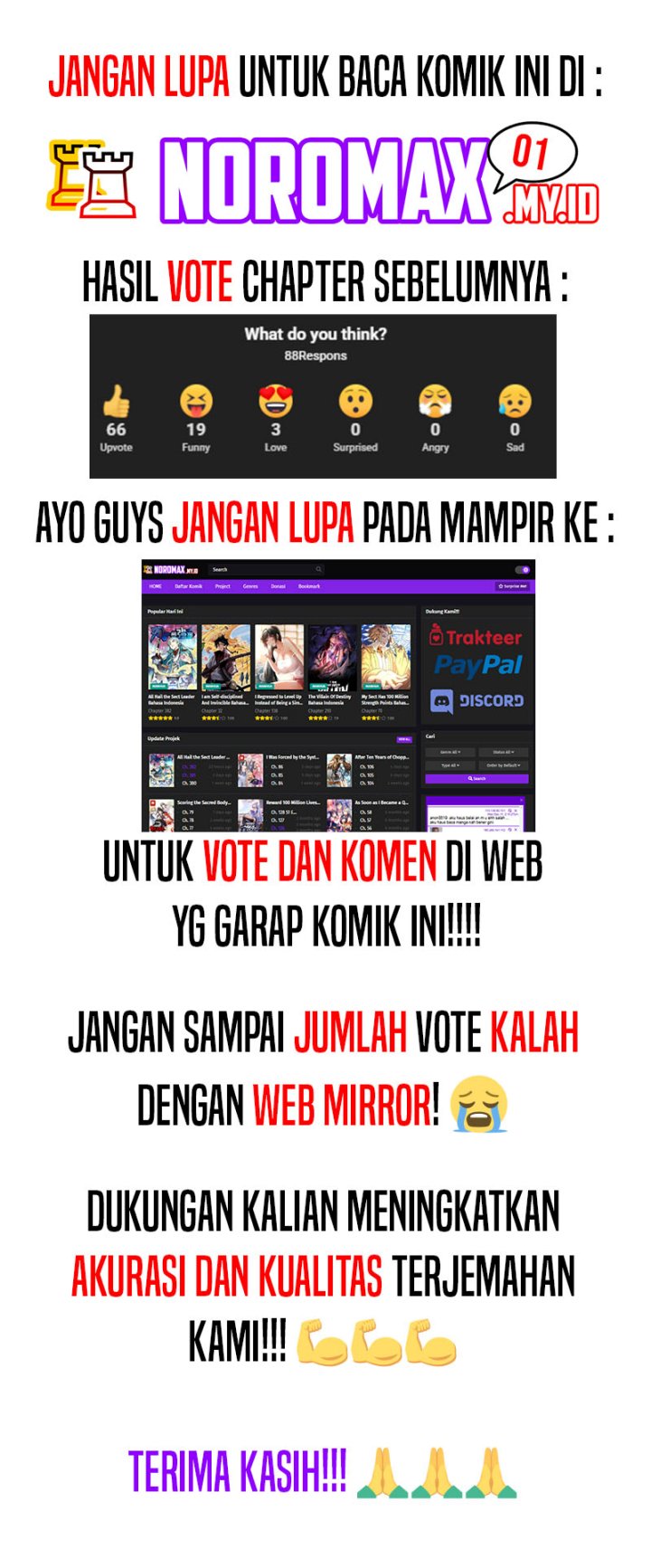 All Hail the Sect Leaders Chapter 466 Gambar 3