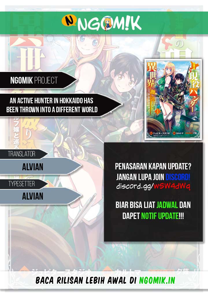 An Active Hunter in Hokkaido Has Been Thrown into a Different World Chapter 03.2 Gambar 1