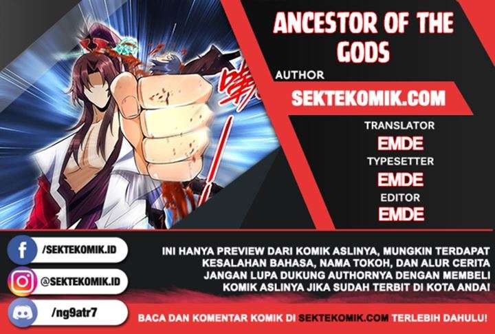 Ancestor of The Gods (Pantheon of Gods) Chapter 21 Gambar 1