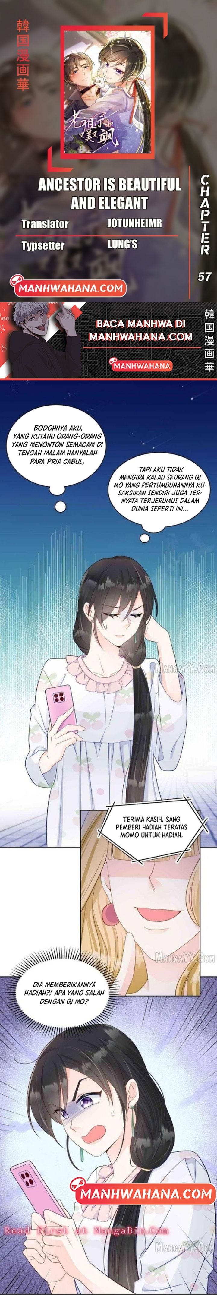 Ancestor is Beautiful and Elegant Chapter 57 Gambar 1