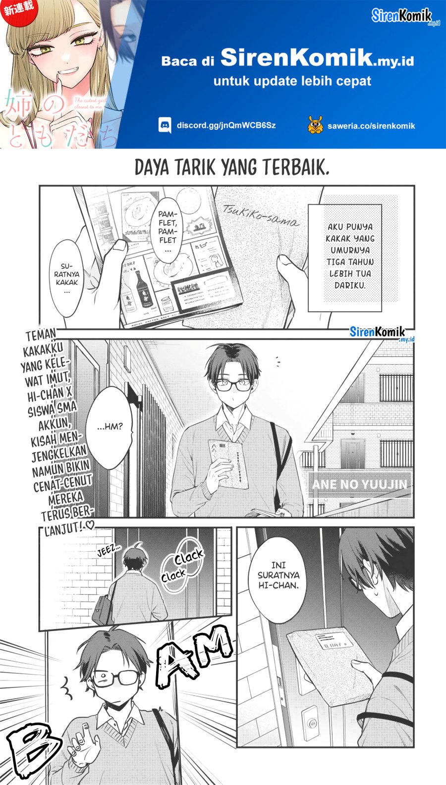 Ane no Tomodachi Chapter 02 Gambar 2