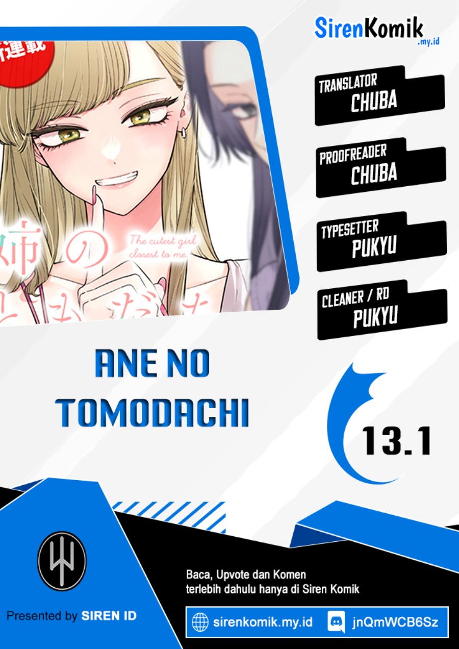 Ane no Tomodachi Chapter 13.1 Gambar 1