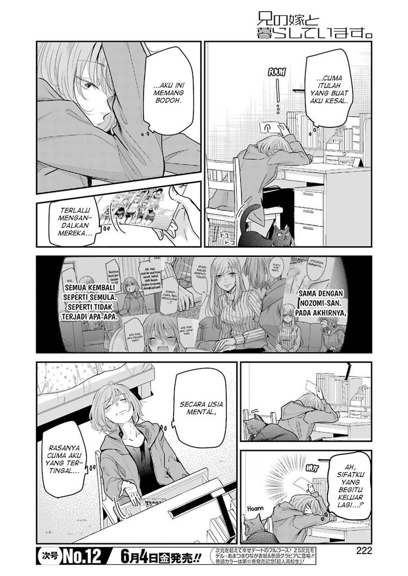 Ani no Yome to Kurashite Imasu Chapter 98 Gambar 9