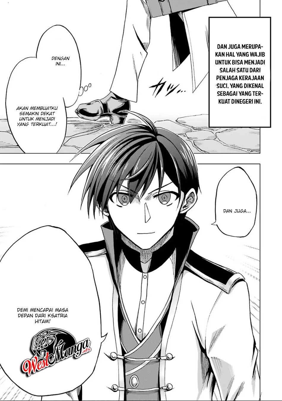 Ankoku Kishi no Ore desu Ga Saikyou no Seikishi wo Mezashimasu Chapter 02 Gambar 5