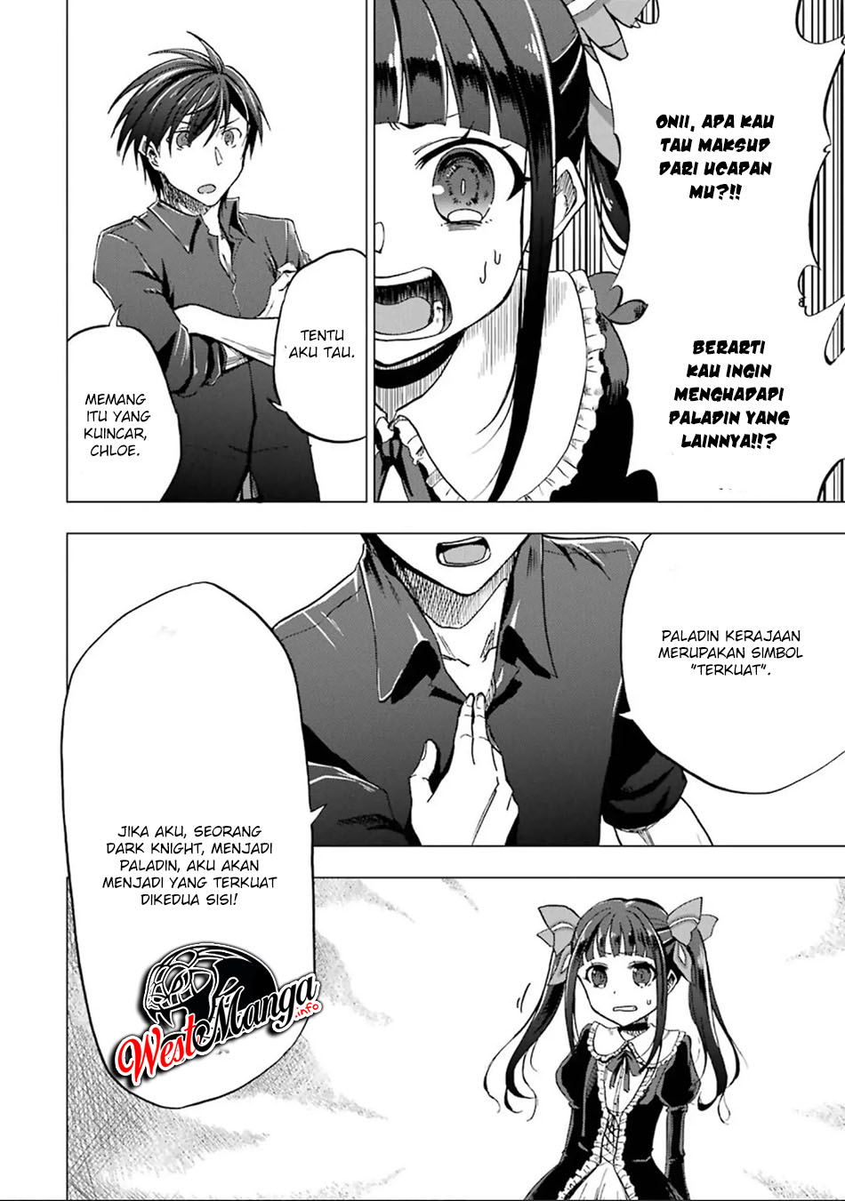 Ankoku Kishi no Ore desu Ga Saikyou no Seikishi wo Mezashimasu Chapter 02 Gambar 12