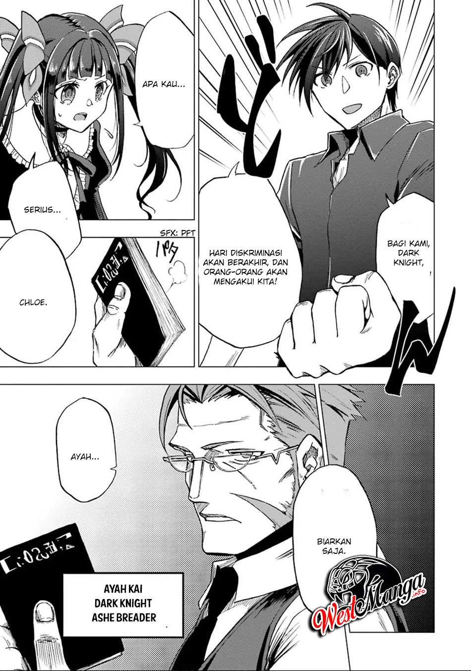 Ankoku Kishi no Ore desu Ga Saikyou no Seikishi wo Mezashimasu Chapter 02 Gambar 13