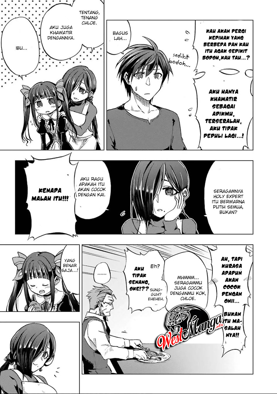 Ankoku Kishi no Ore desu Ga Saikyou no Seikishi wo Mezashimasu Chapter 02 Gambar 17