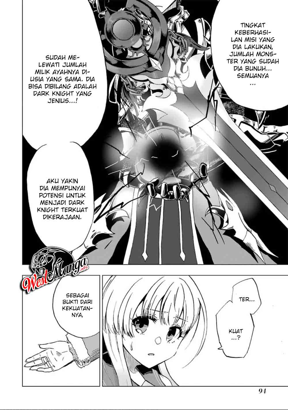 Ankoku Kishi no Ore desu Ga Saikyou no Seikishi wo Mezashimasu Chapter 03 Gambar 10