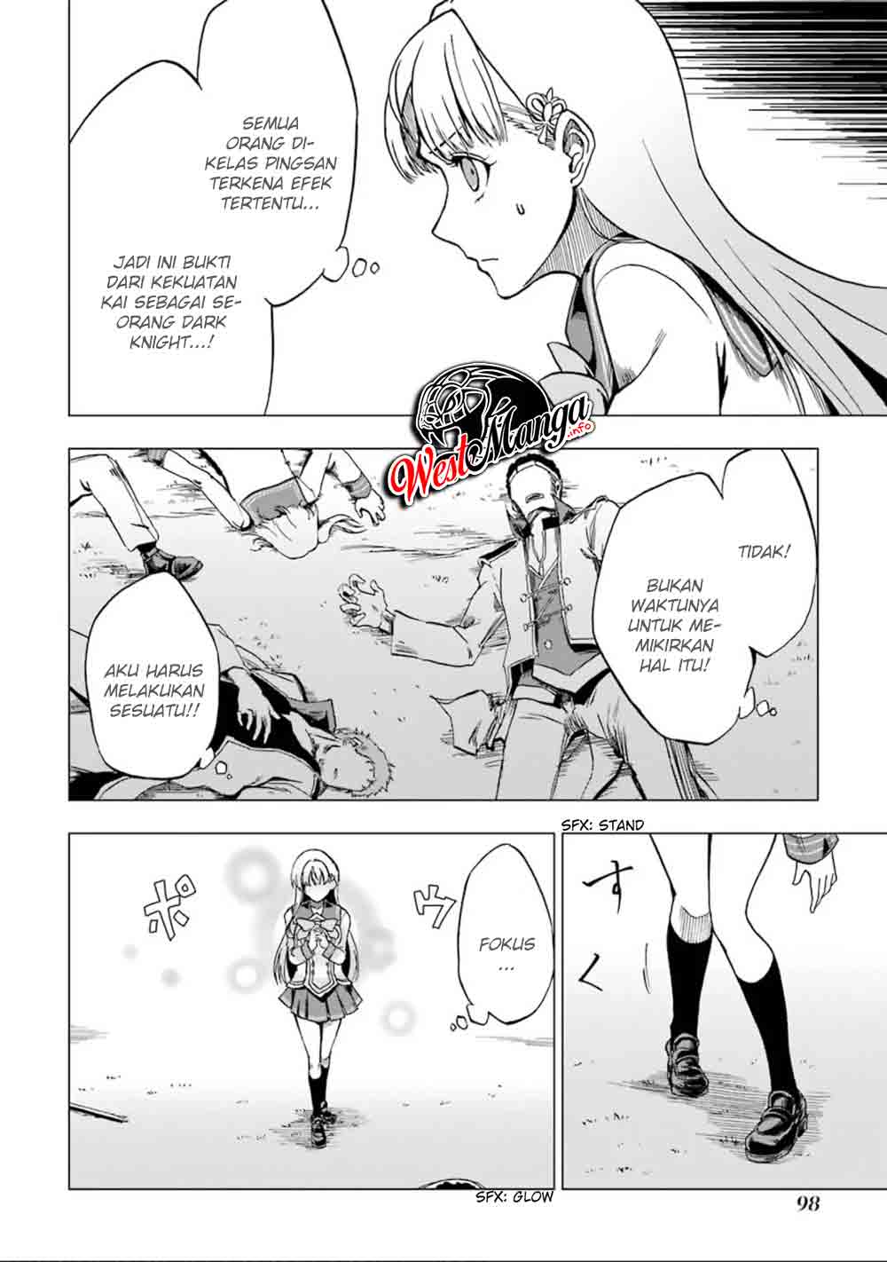 Ankoku Kishi no Ore desu Ga Saikyou no Seikishi wo Mezashimasu Chapter 03 Gambar 14