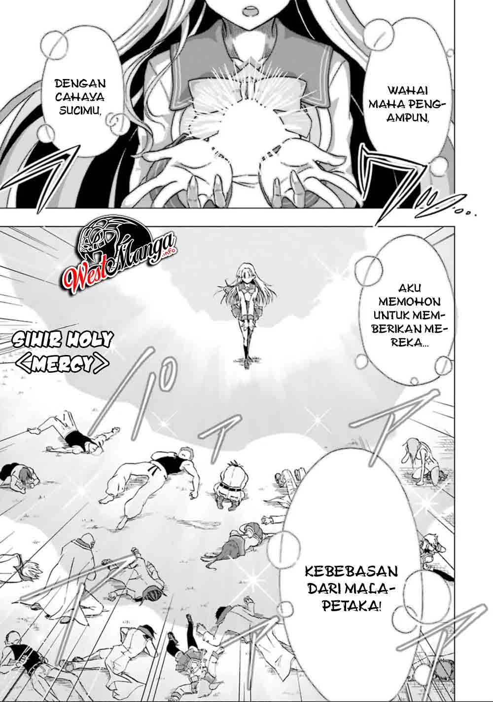 Ankoku Kishi no Ore desu Ga Saikyou no Seikishi wo Mezashimasu Chapter 03 Gambar 15