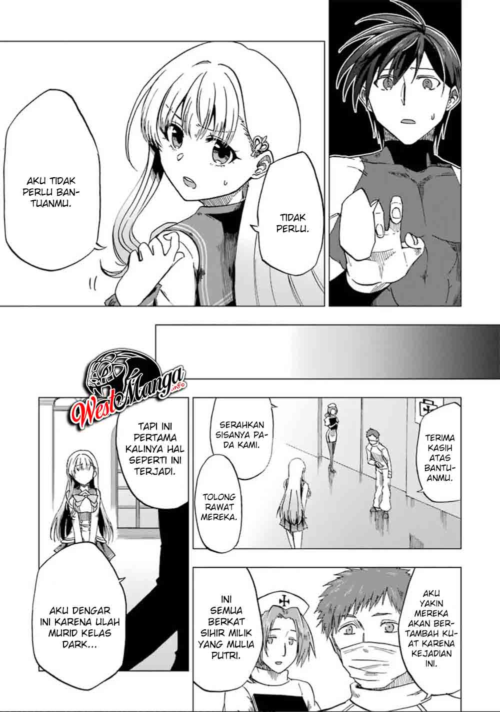 Ankoku Kishi no Ore desu Ga Saikyou no Seikishi wo Mezashimasu Chapter 03 Gambar 17