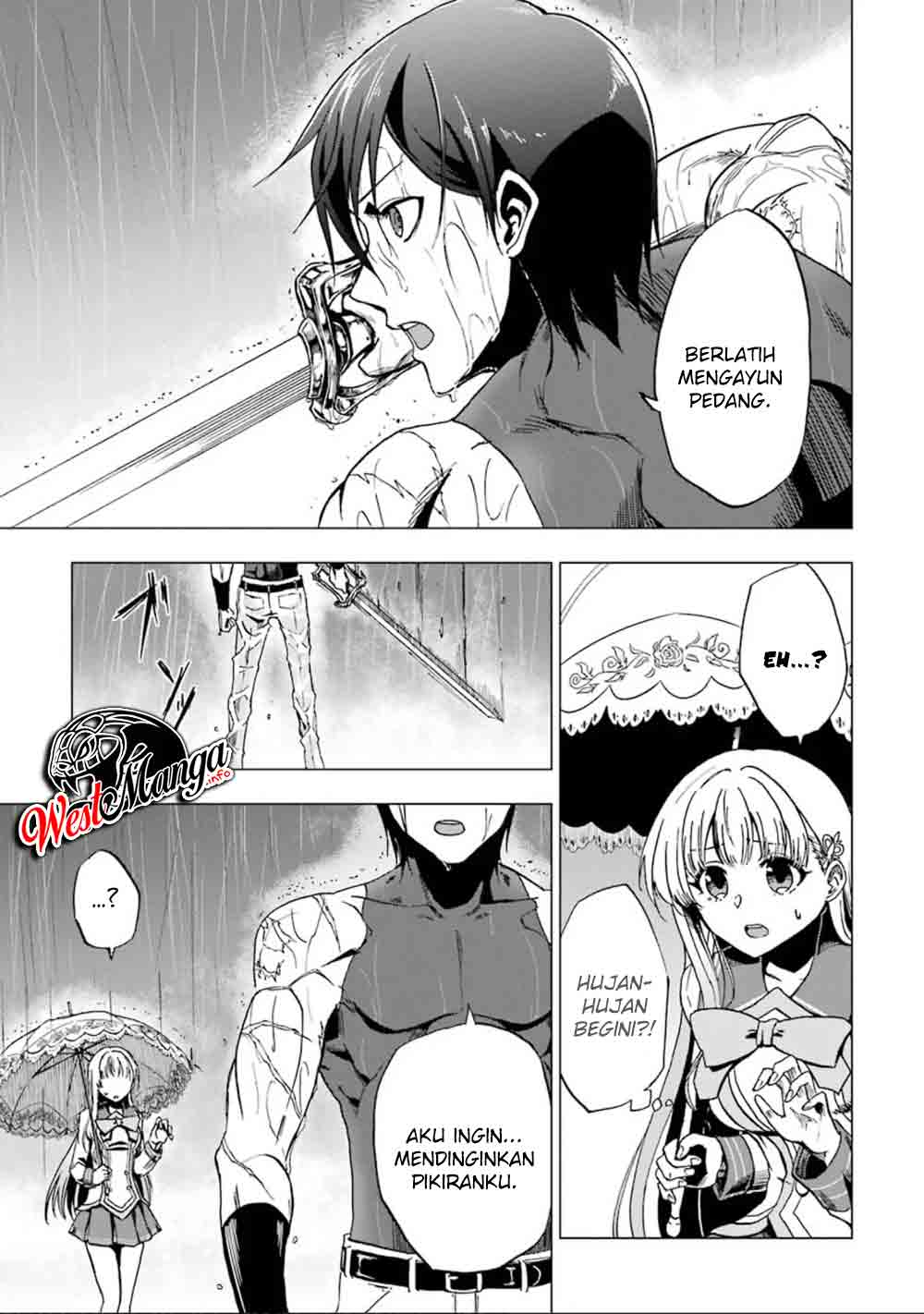 Ankoku Kishi no Ore desu Ga Saikyou no Seikishi wo Mezashimasu Chapter 03 Gambar 22