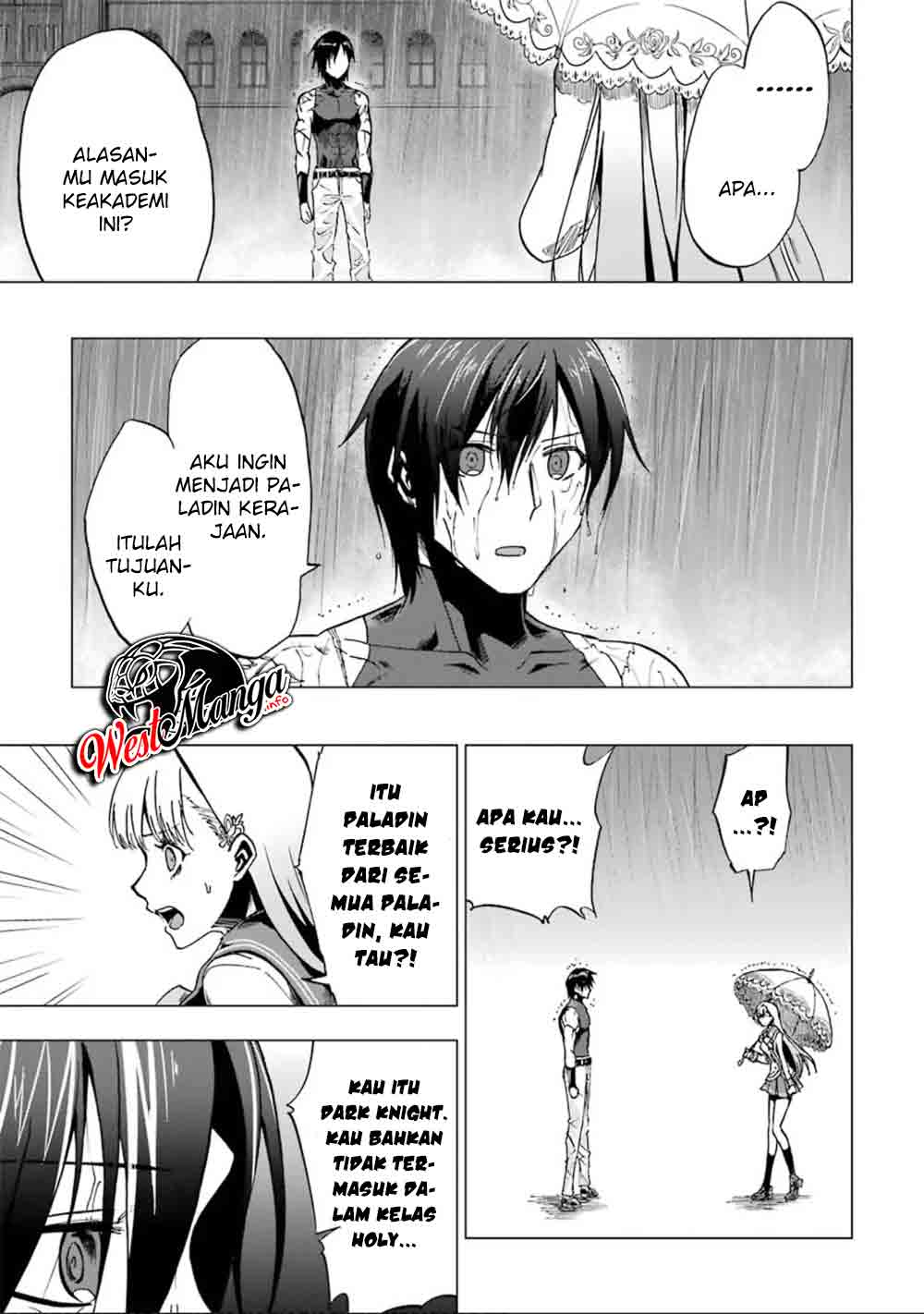 Ankoku Kishi no Ore desu Ga Saikyou no Seikishi wo Mezashimasu Chapter 03 Gambar 26