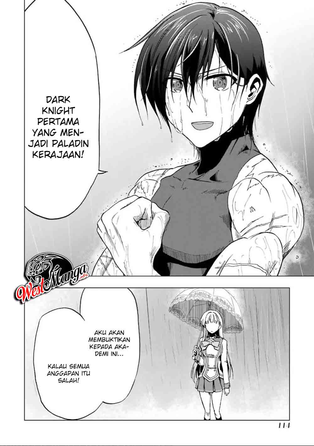 Ankoku Kishi no Ore desu Ga Saikyou no Seikishi wo Mezashimasu Chapter 03 Gambar 29