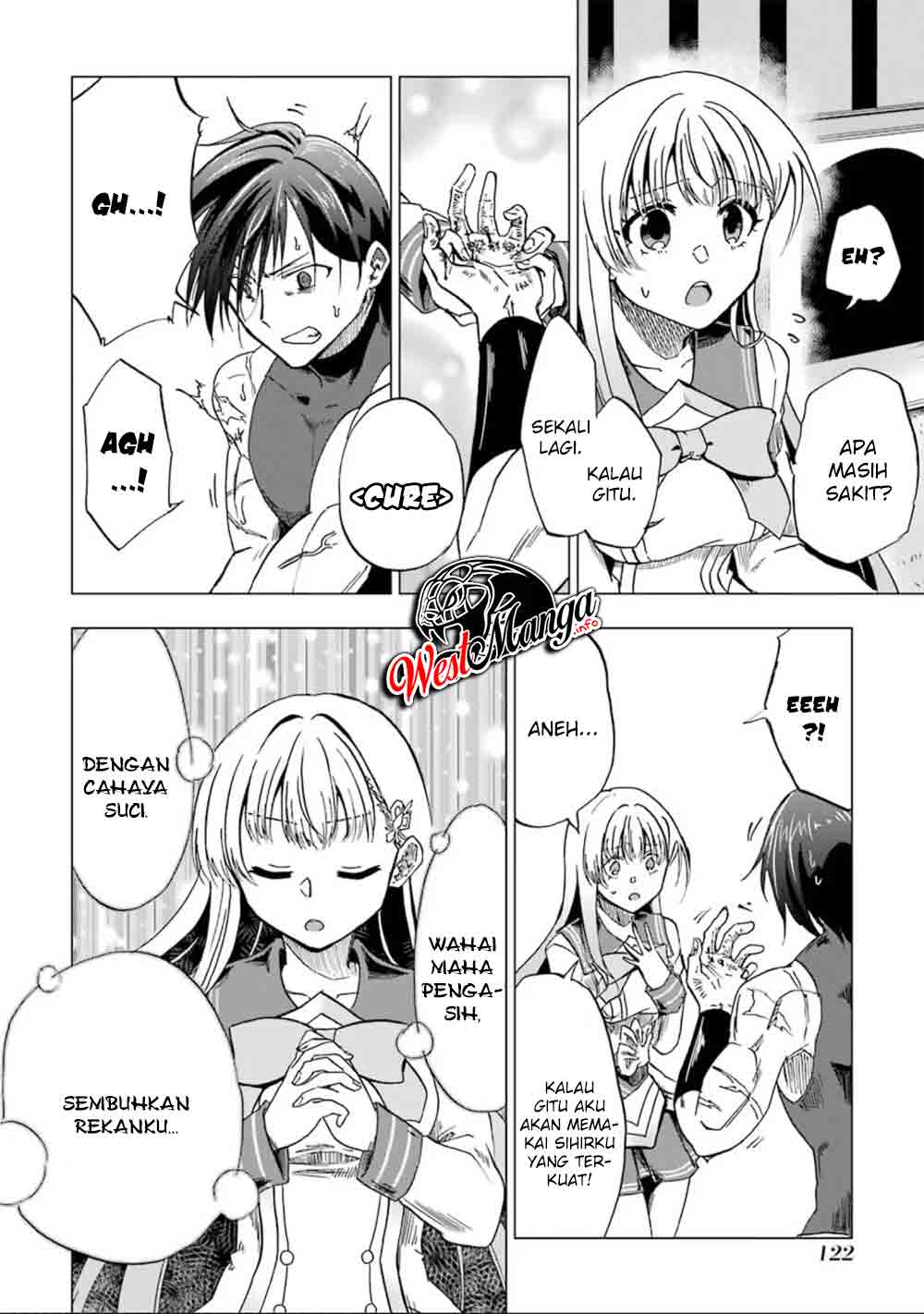 Ankoku Kishi no Ore desu Ga Saikyou no Seikishi wo Mezashimasu Chapter 03 Gambar 37