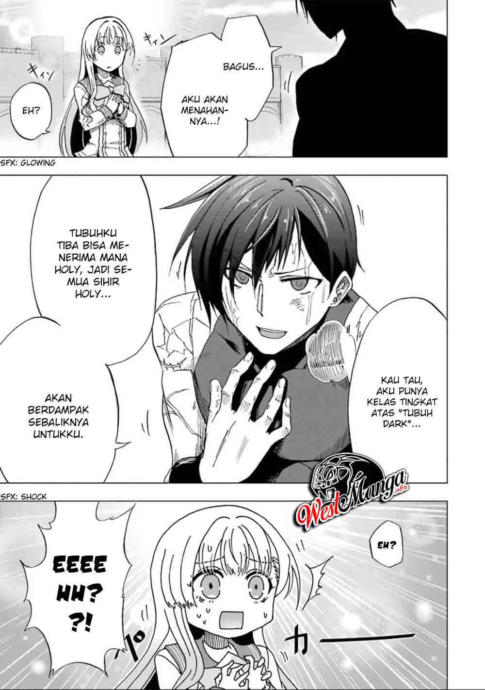 Ankoku Kishi no Ore desu Ga Saikyou no Seikishi wo Mezashimasu Chapter 03 Gambar 38